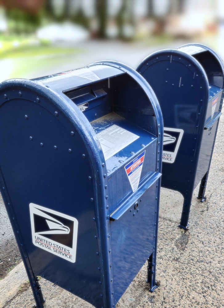 USPS Mailboxes near the curb